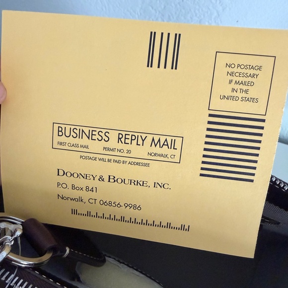 Dooney & Bourke Brown and Tan Tote Bag - Picture 10 of 10